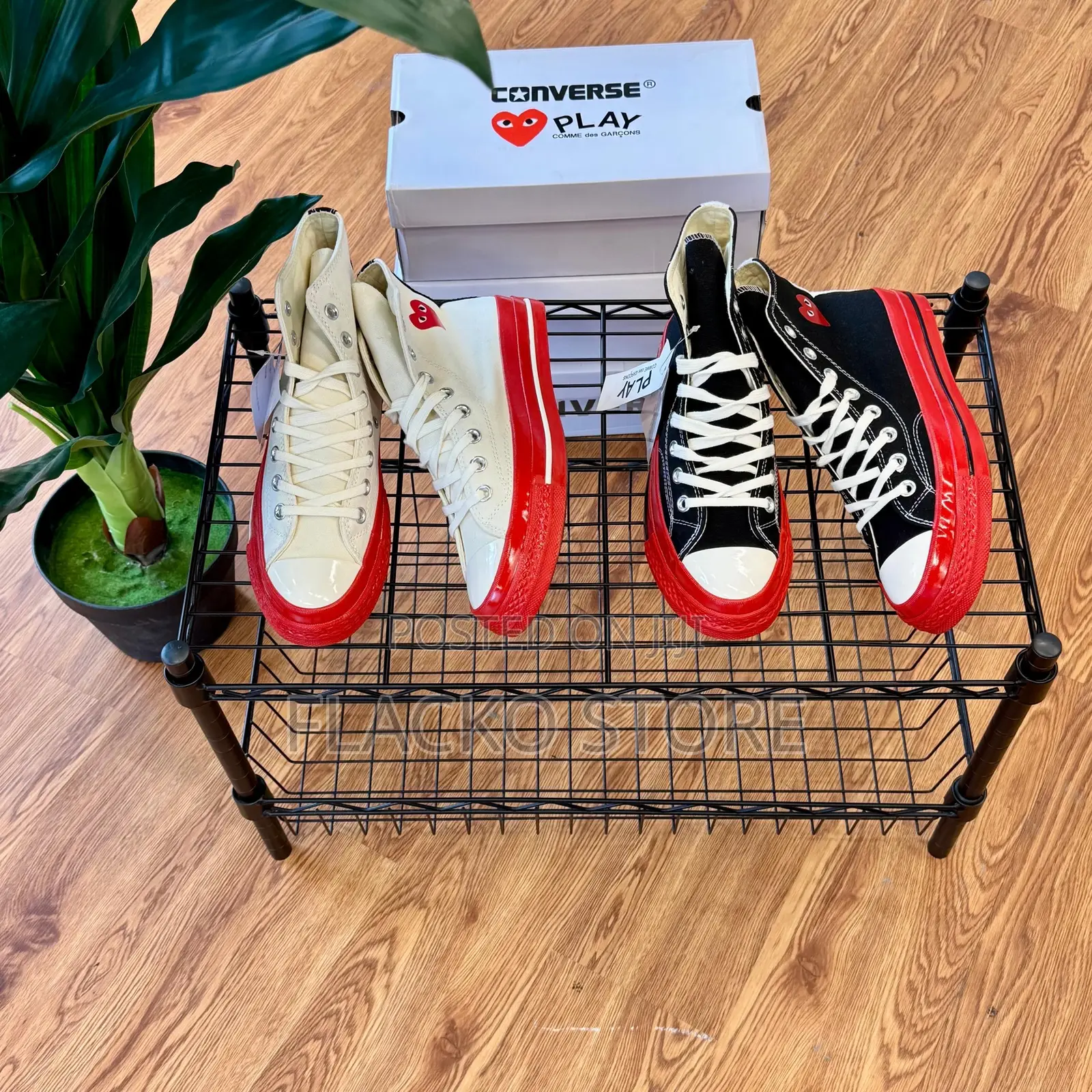 High Quality Commes Des Garçon Play Converse Chuck Taylor 70s Sneakers