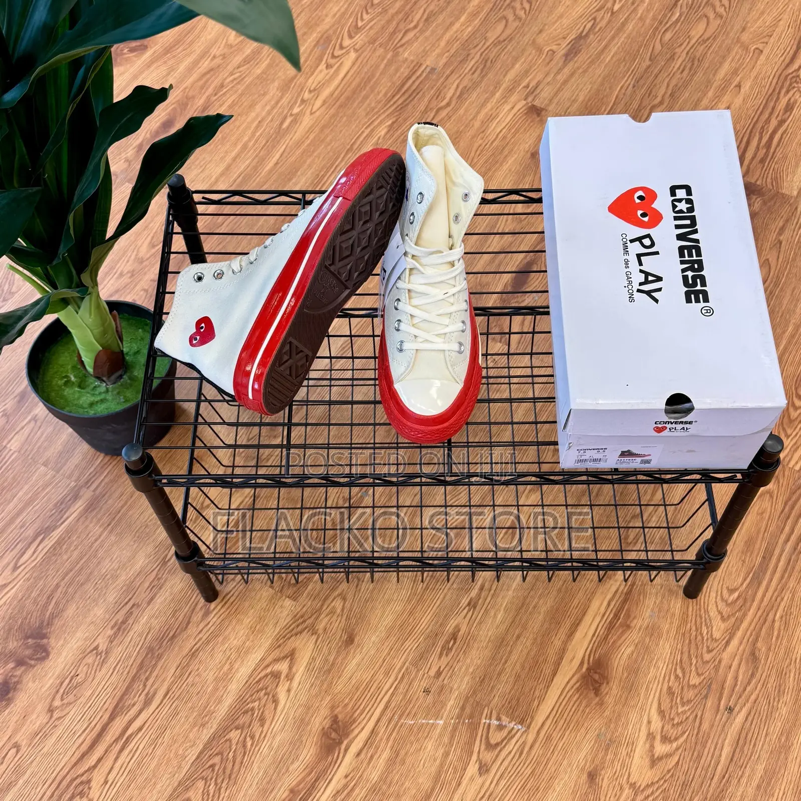 High Quality Commes Des Garçon Play Converse Chuck Taylor 70s Sneakers