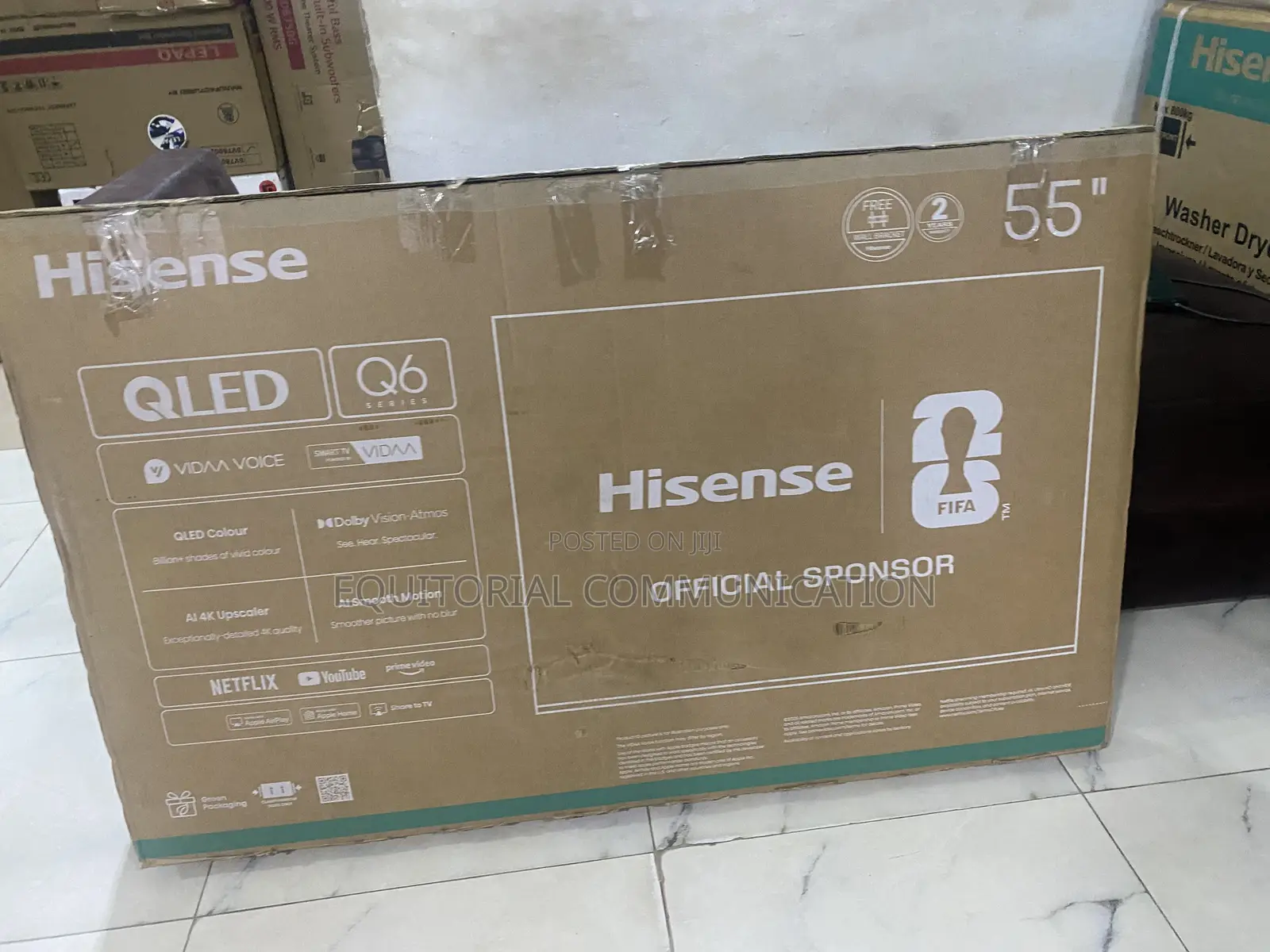Hisense 55 Inch Premium QLED Smart TV