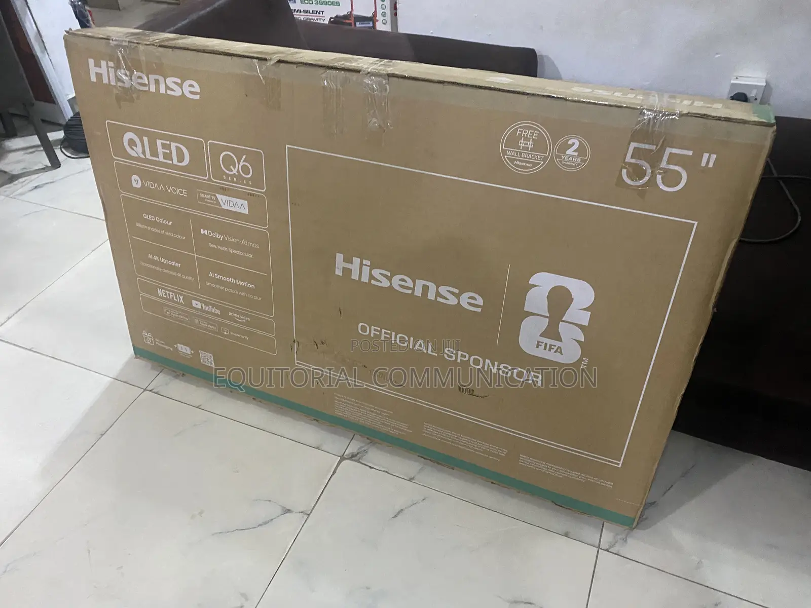 Hisense 55Q61QAVT 55 INCH Smart QLED Screen