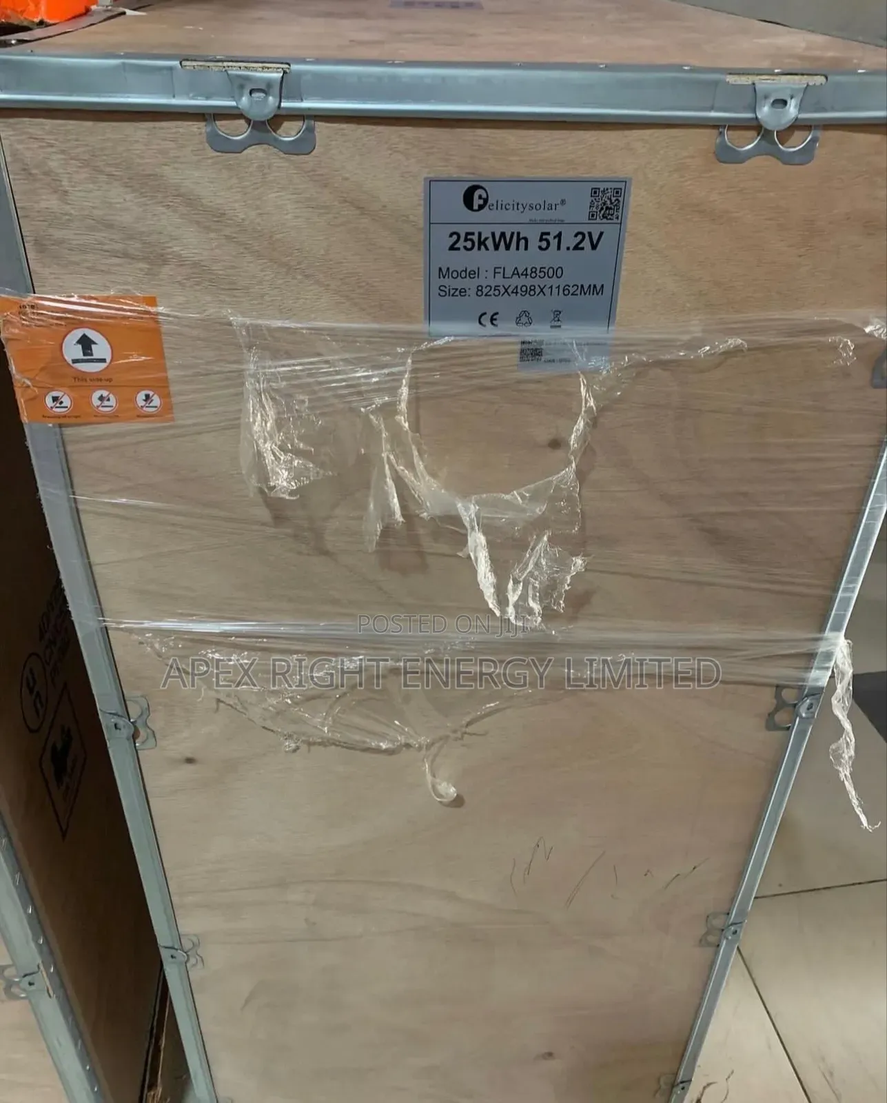 25kwh Felicity Lithium Battery 51.2v