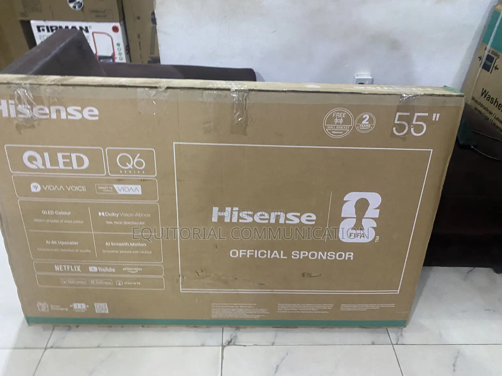 Hisense 55Q61QAVT QLED Display Television
