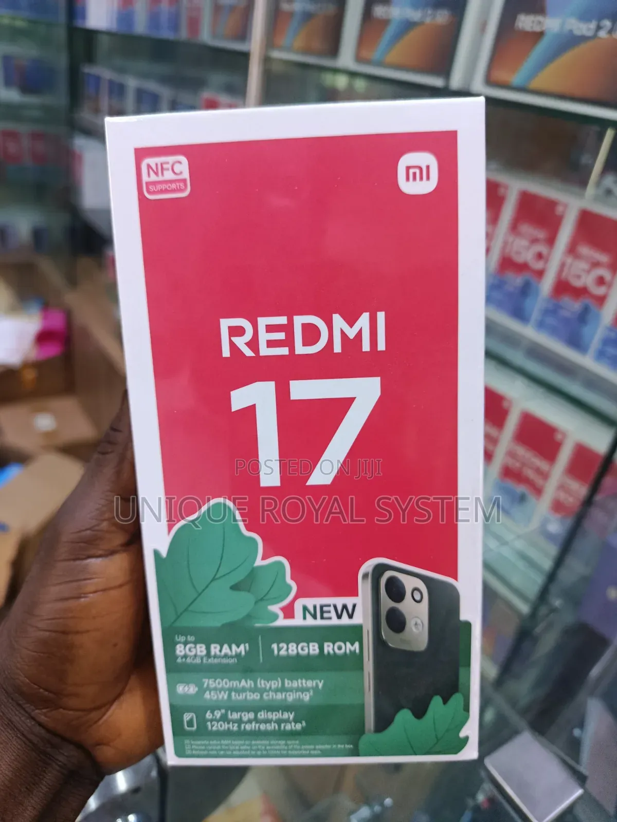 New Xiaomi Redmi 17 128 GB Black