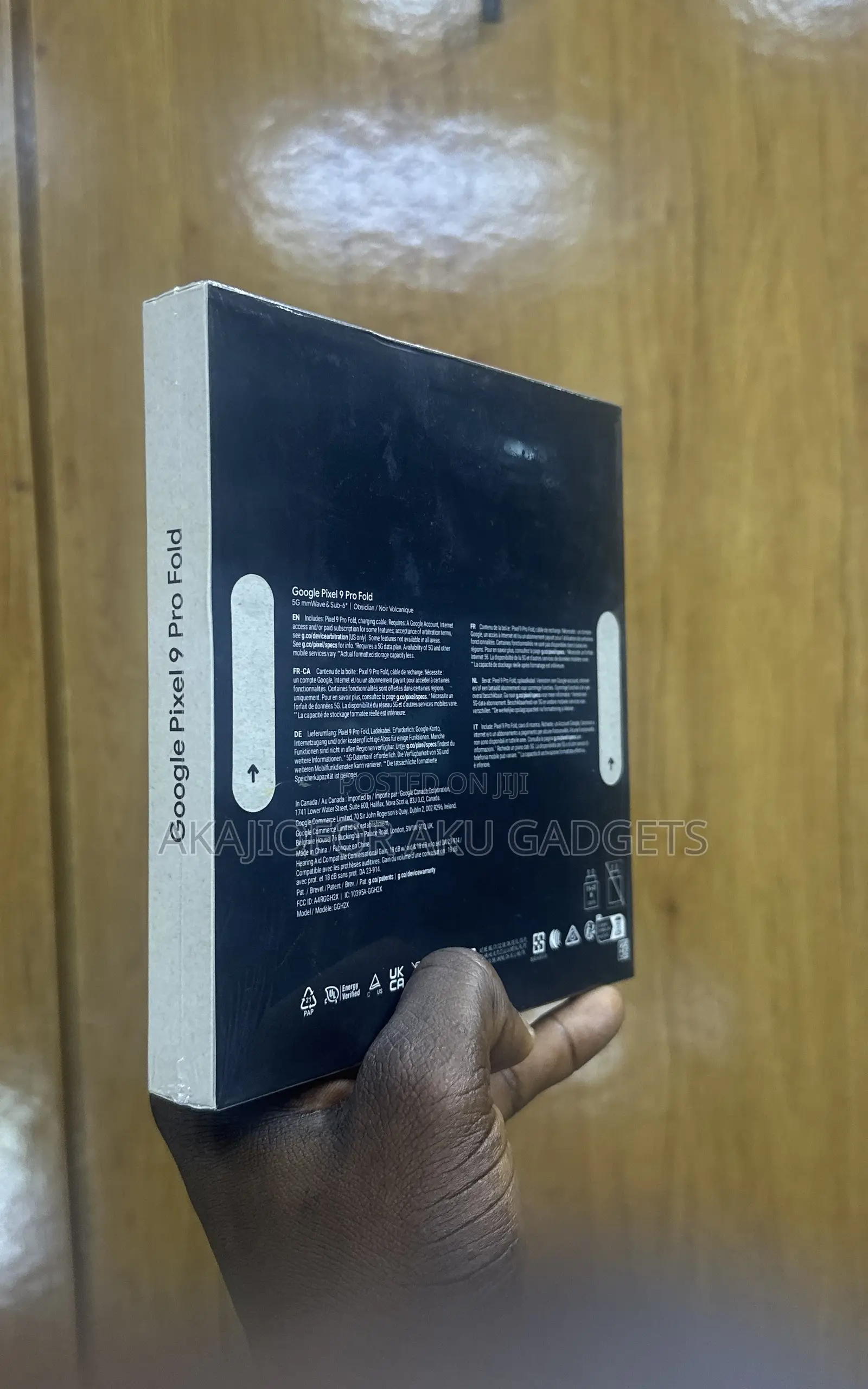 New Google Pixel 9 Pro Fold 256 GB Black