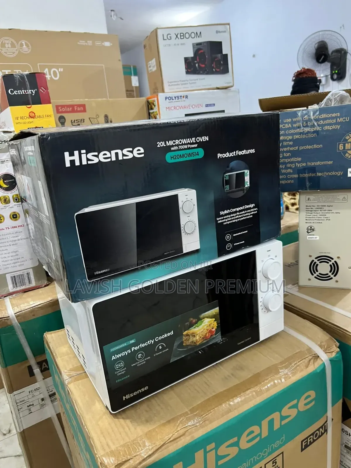 Brand New Hisense 20l Manual
Microwave Oven