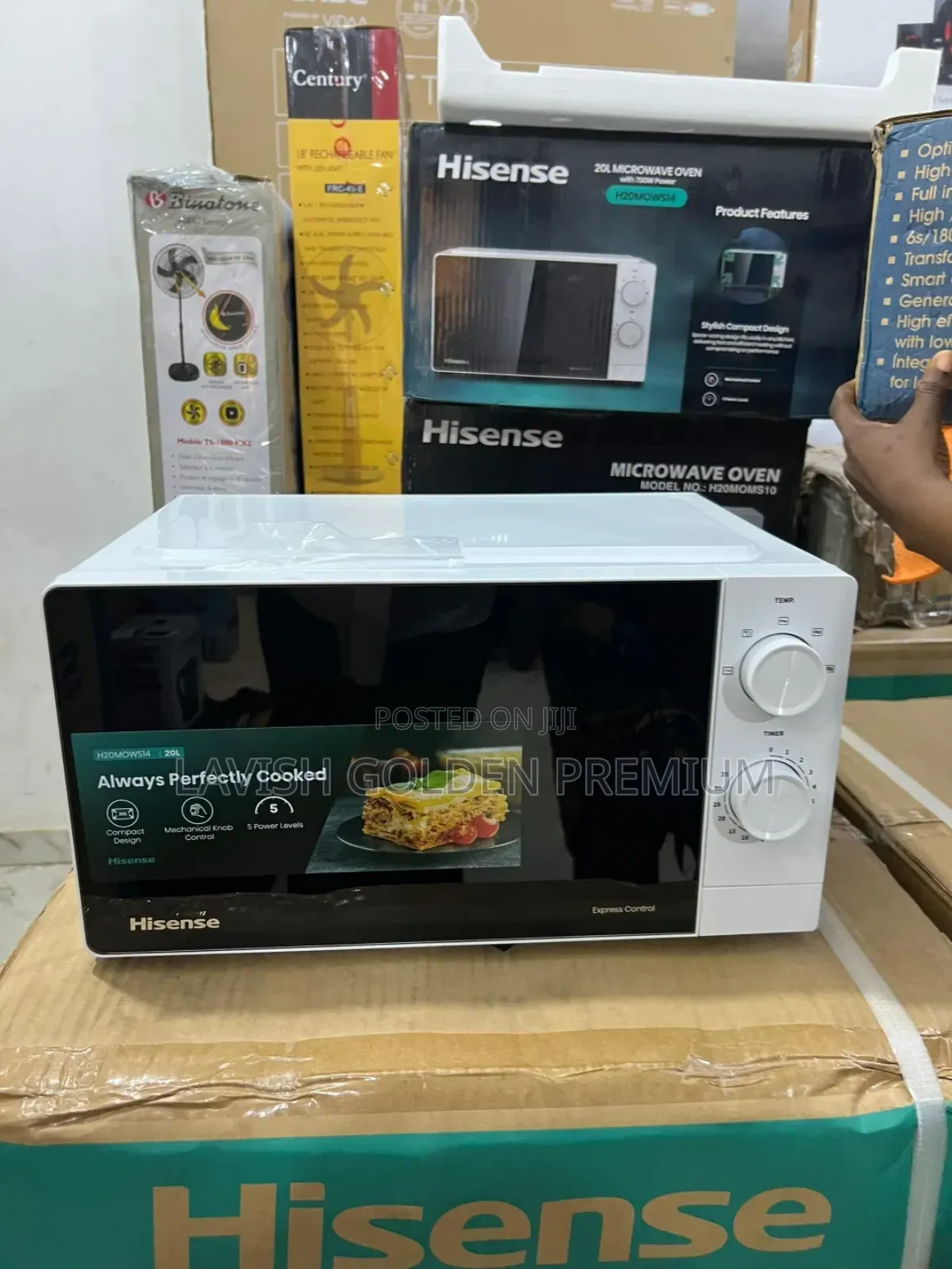 Brand New Hisense 20l Manual
Microwave Oven