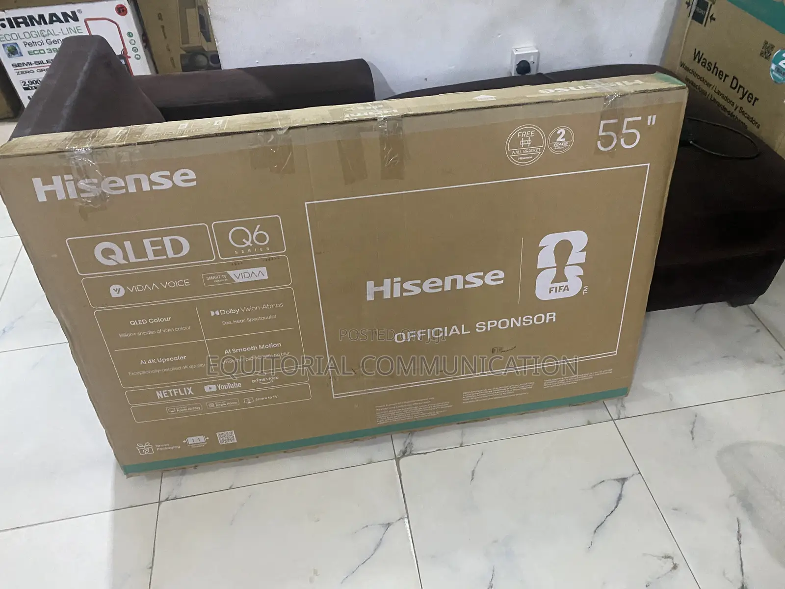 Hisense 55 Inch Smart Television QLED Technology