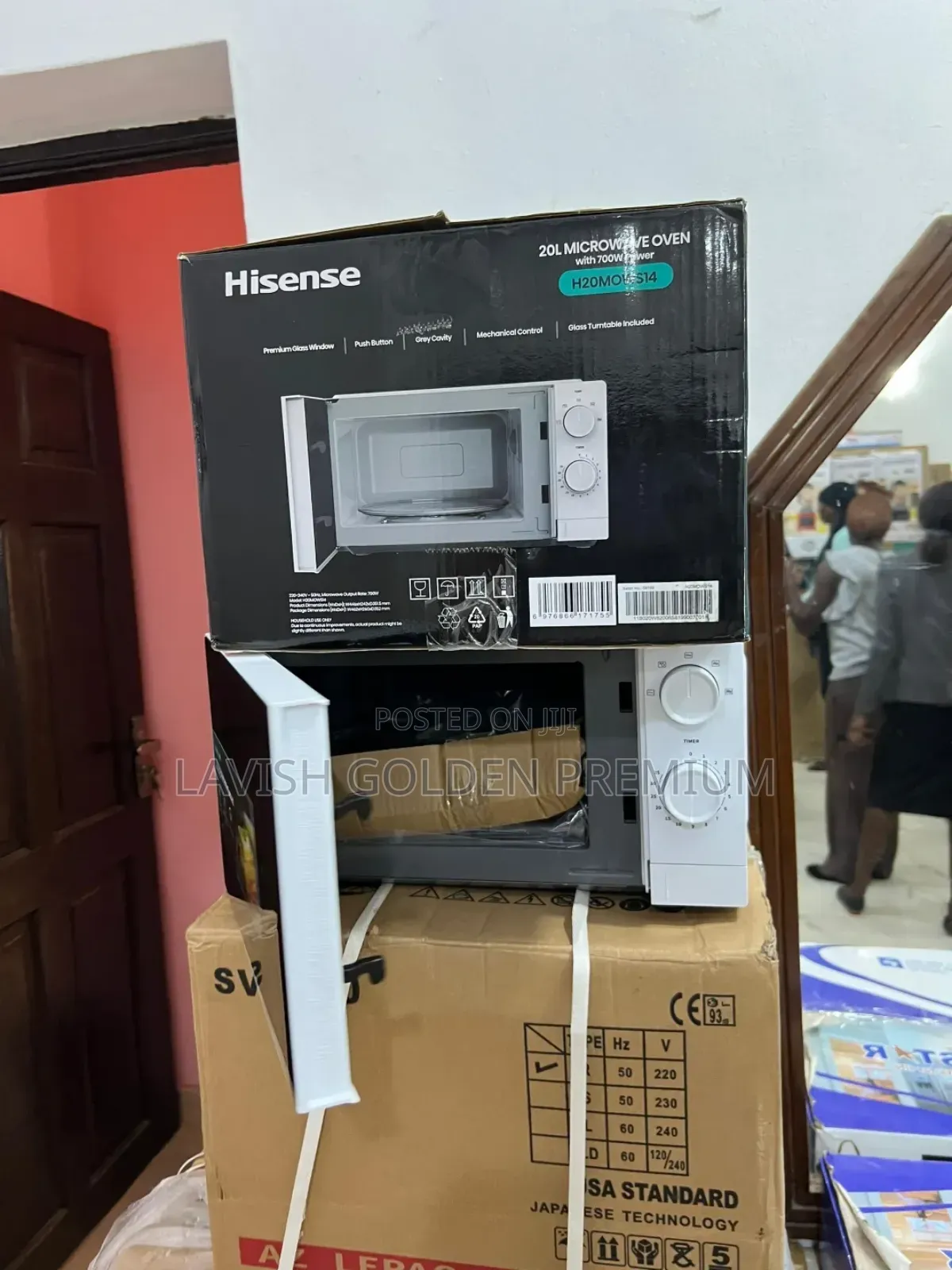 Brand New Hisense 20l Manual
Microwave Oven