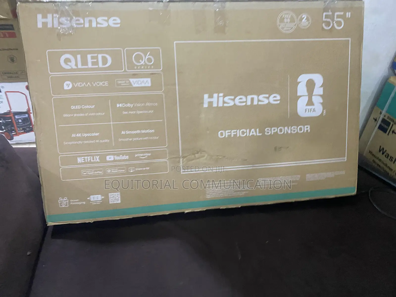 Hisense 55 Inch Smart Television QLED Technology