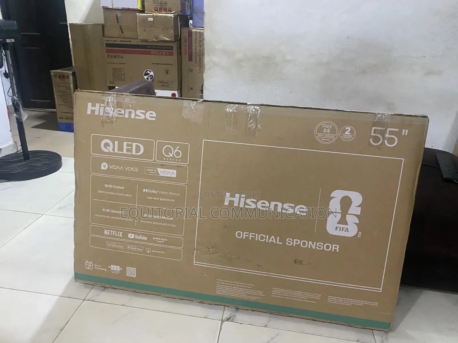 Hisense 55Q61QAVT 55 Inches Modern QLED Television