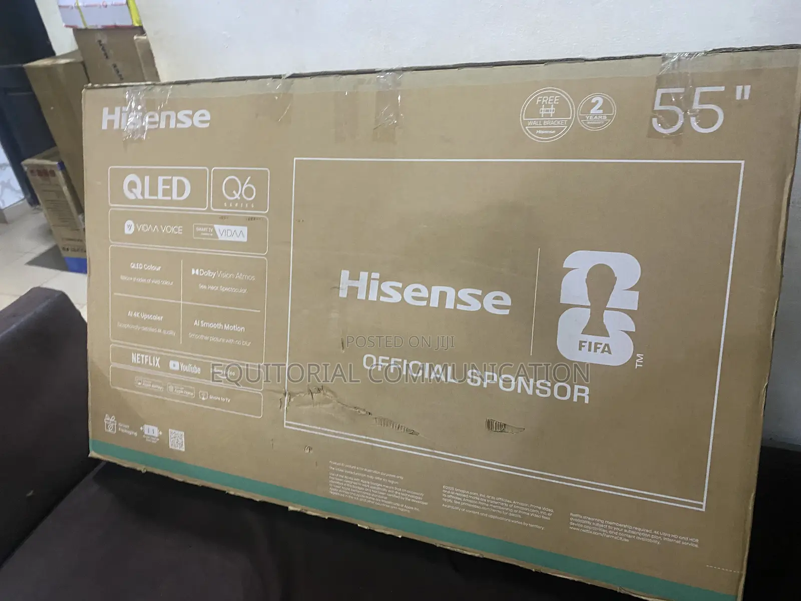 Hisense 55Q61QAVT 55 Inches Modern QLED Television