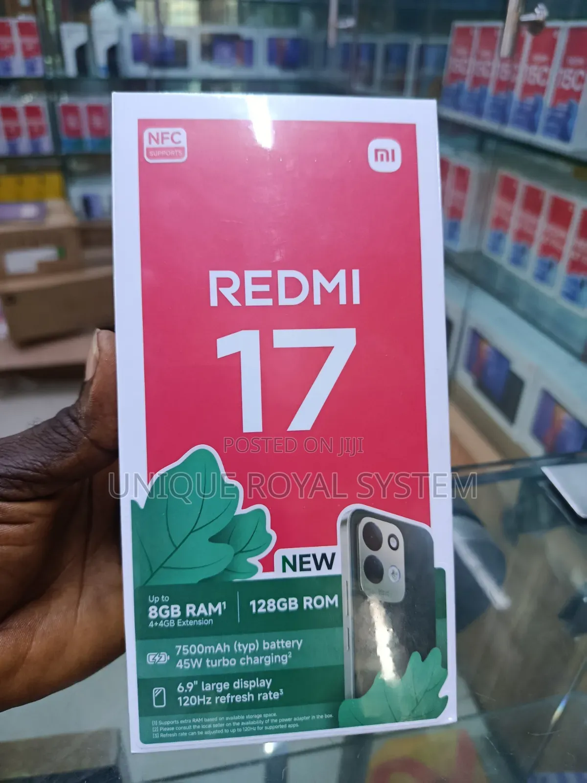 New Xiaomi Redmi 17 128 GB Black