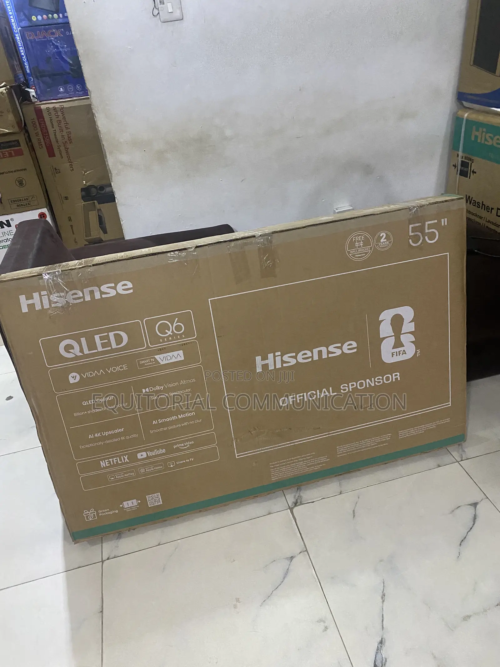 Hisense 55 Inch QLED Television for Home