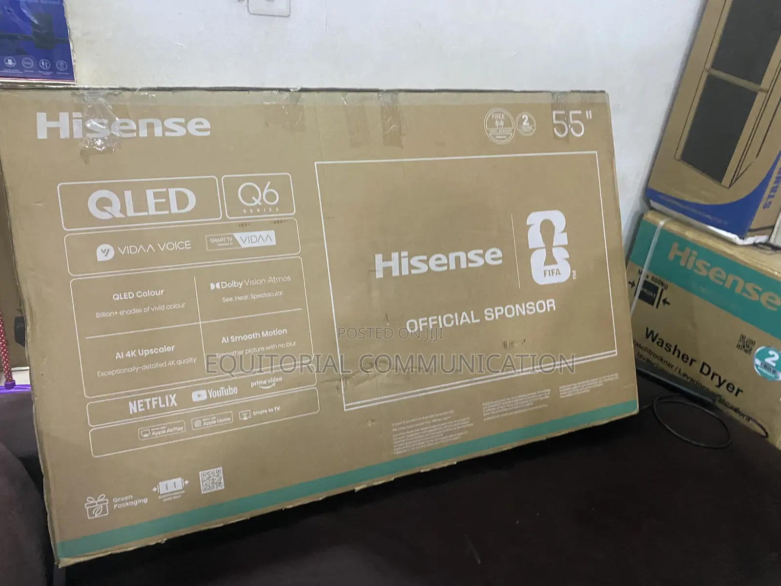 Hisense QLED Smart Screen 55 Inches
