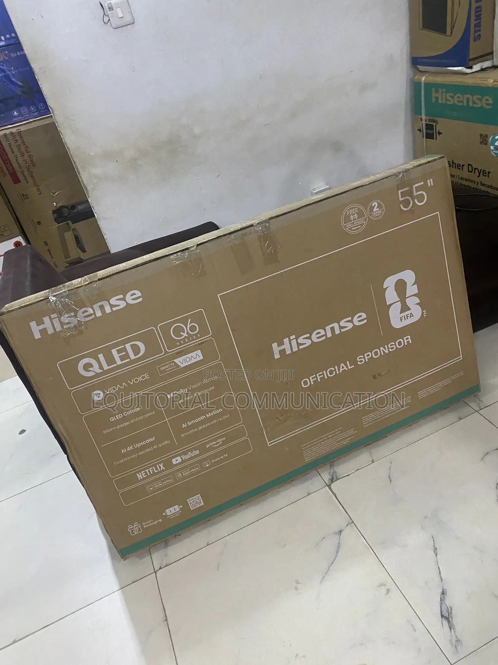 Hisense QLED Smart Screen 55 Inches