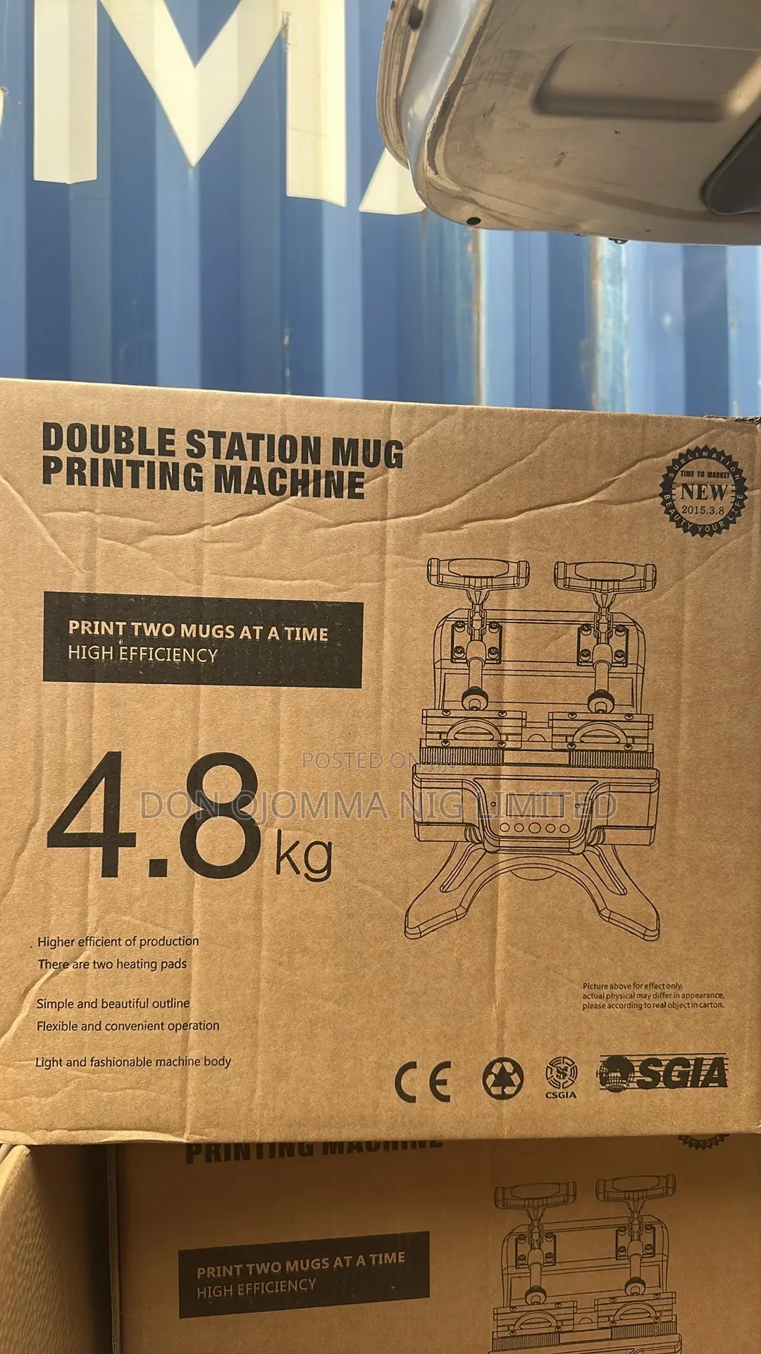 2 in 1 Sublimation Digital Mug Heat Press Machine