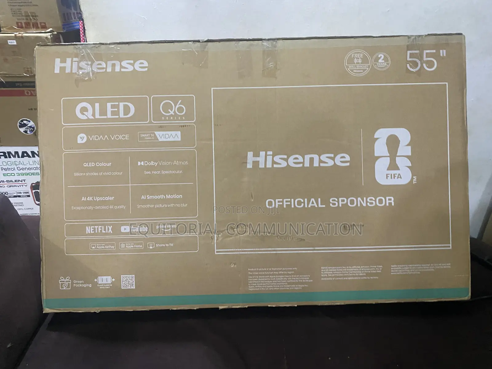 Hisense 55Q61QAVT QLED Home Television