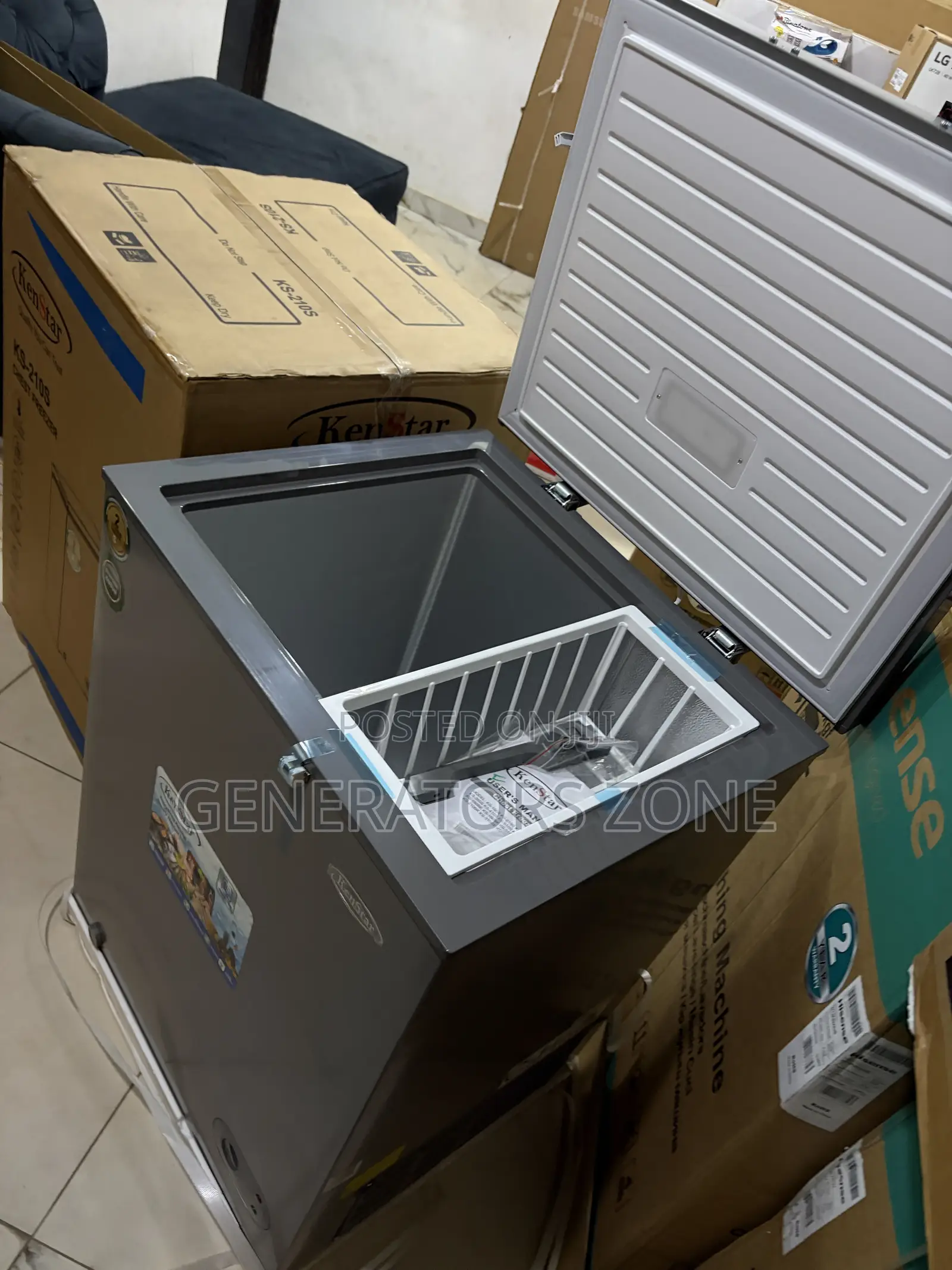 Kenstar KS-210S Freezer With Removable Basket