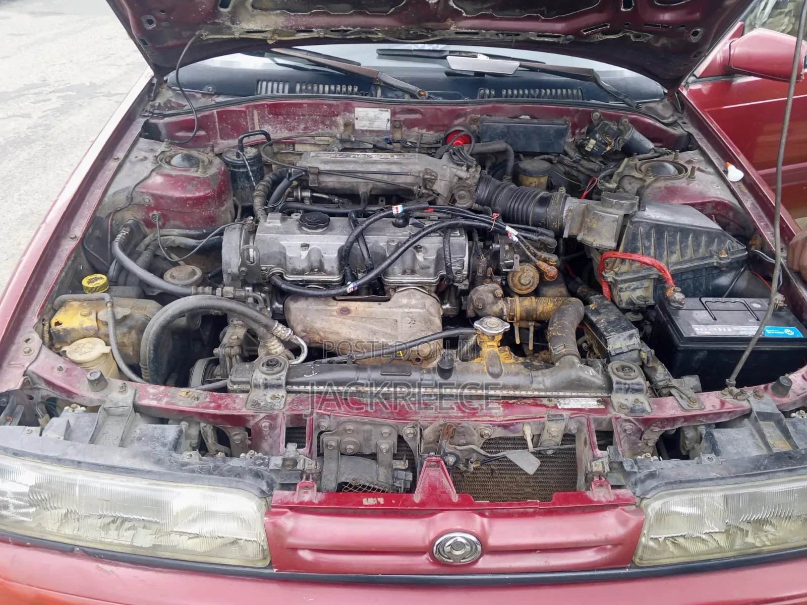 Mazda 626 1989 Red