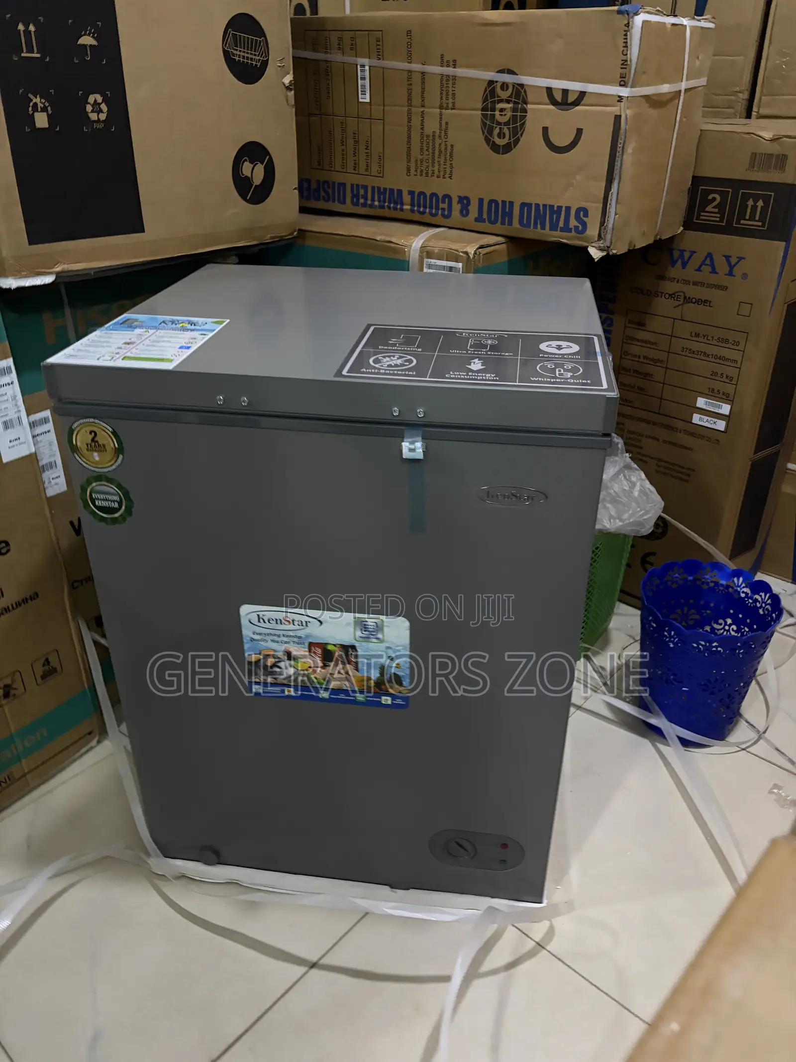 Kenstar KS-210S Freezer With Interior Illumination 142l