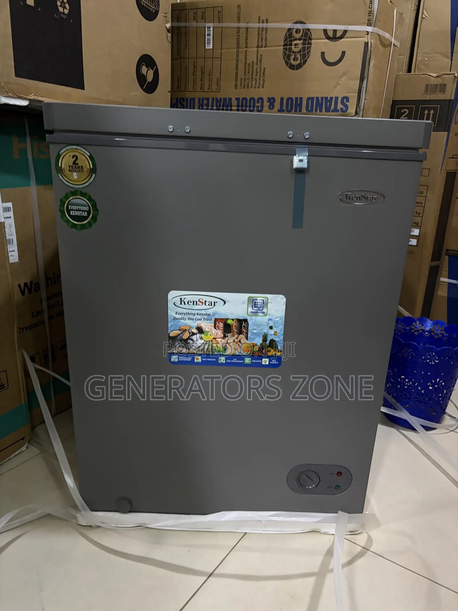 142L Kenstar Chest Freezer With Defrost Function