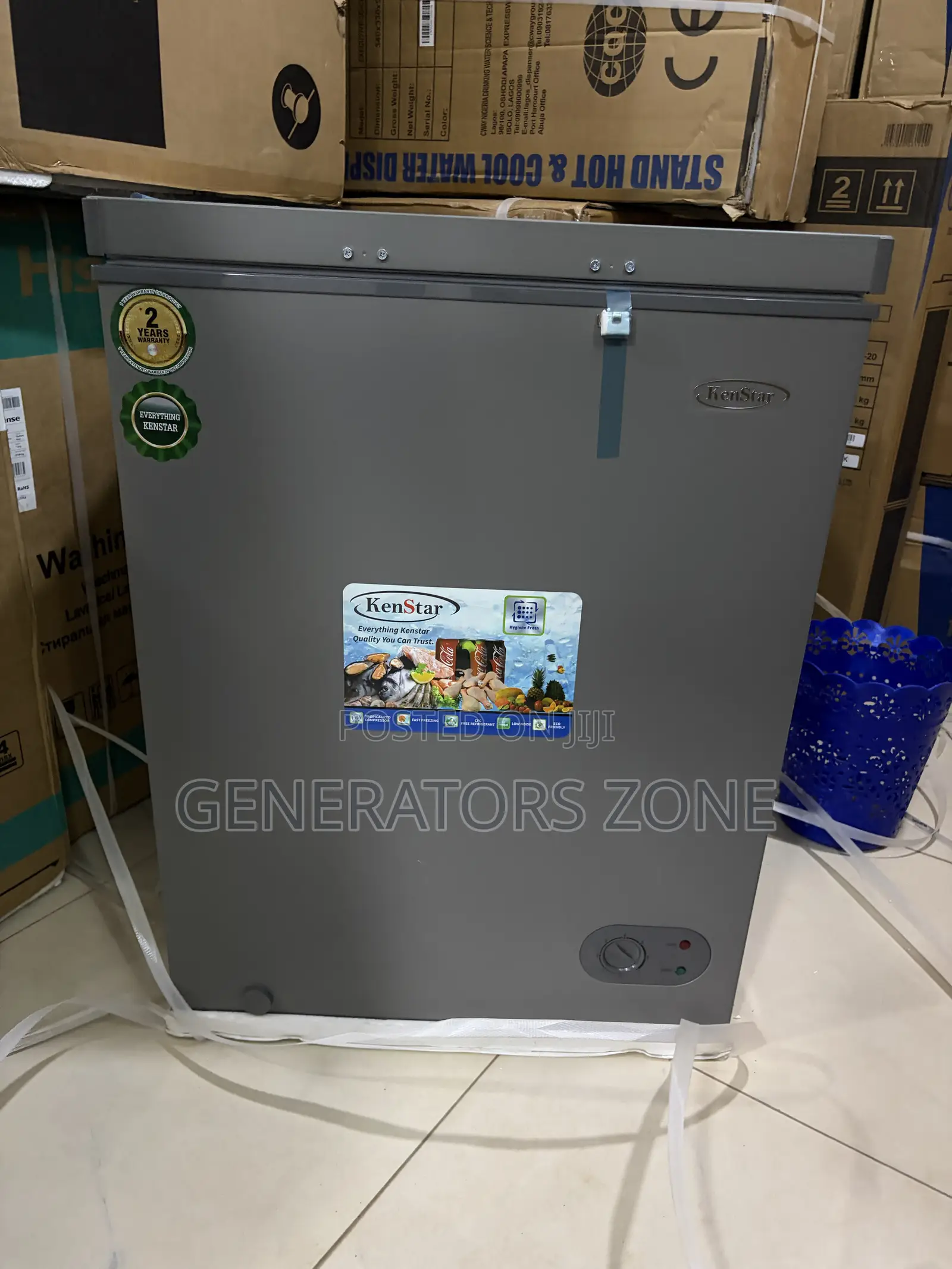 142L Kenstar Chest Freezer With Defrost Function