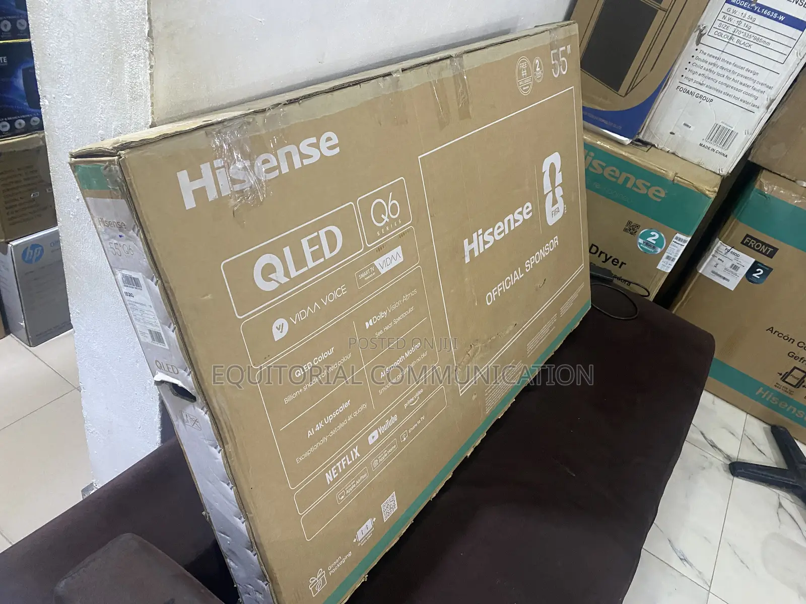 Hisense 55 Inches QLED Multimedia Television