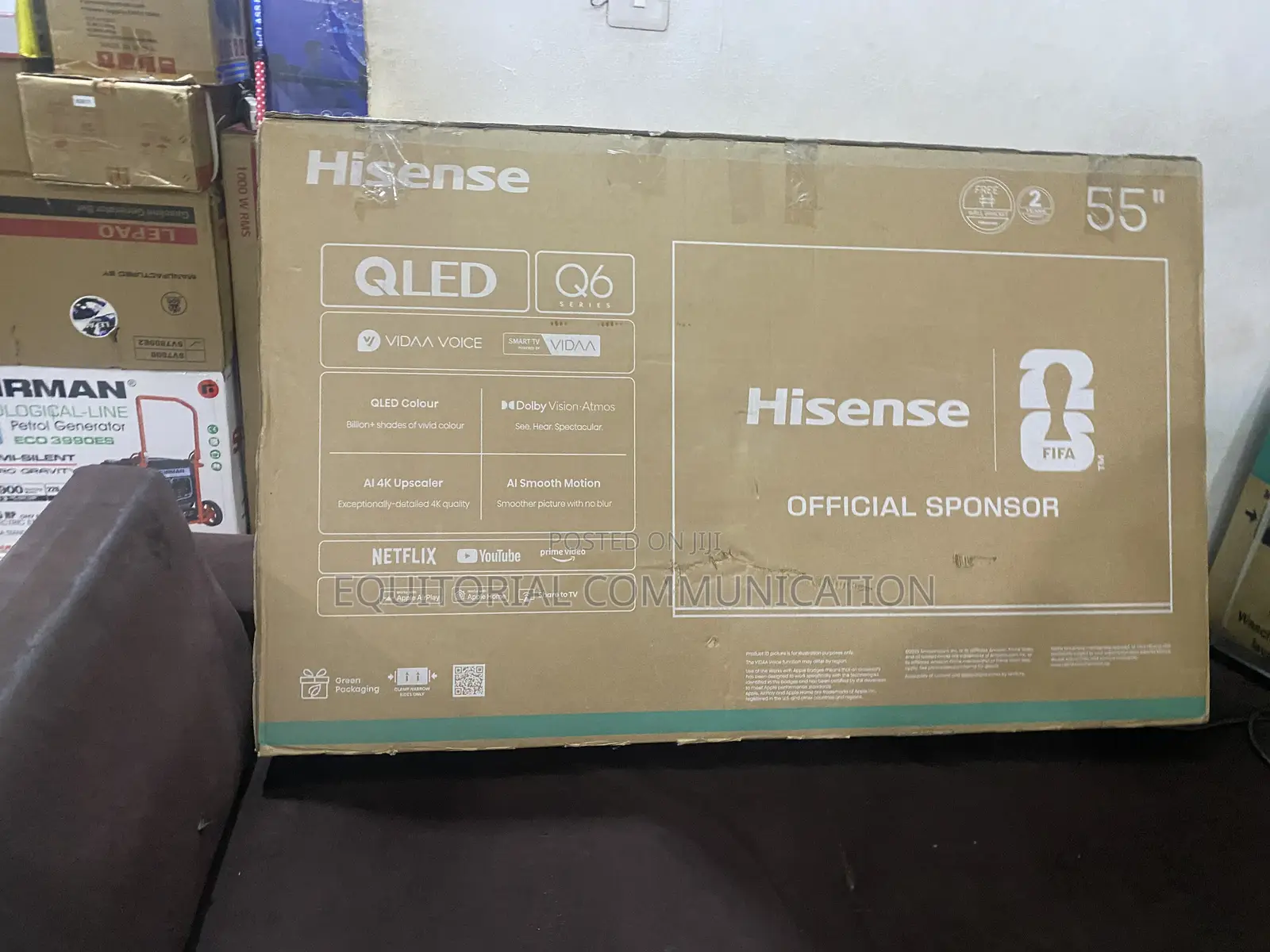 Hisense 55 Inches QLED Multimedia Television