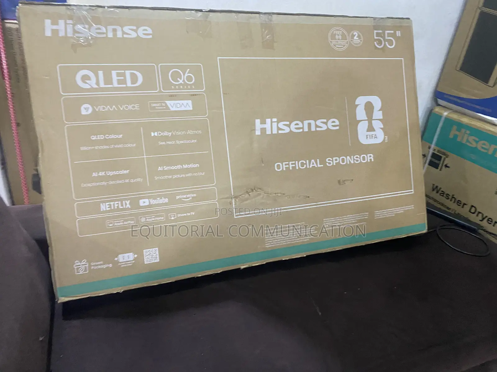 Hisense 55Q61QAVT 55 INCH Stylish Smart QLED TV