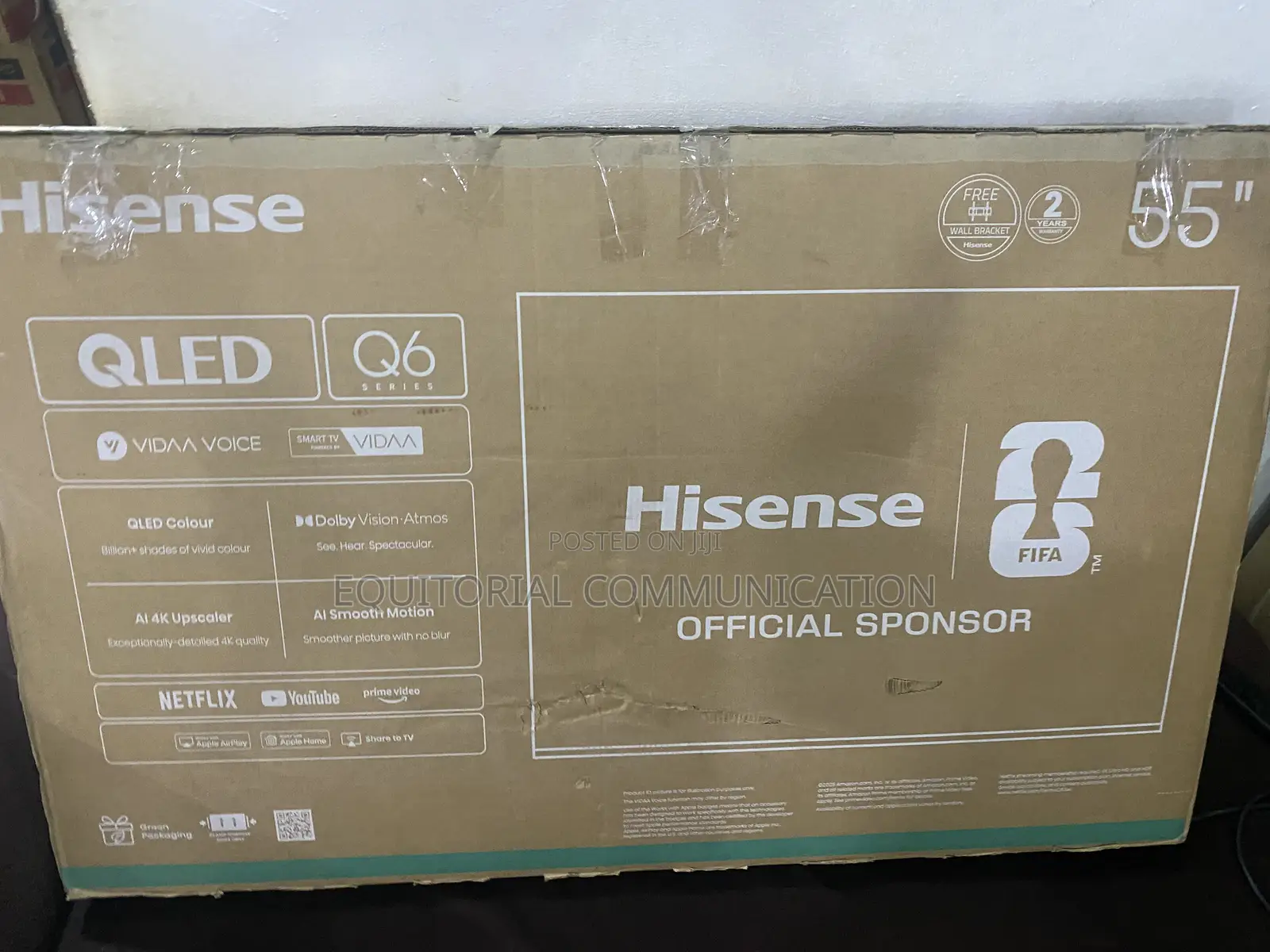 Hisense 55Q61QAVT 55 INCH Stylish Smart QLED TV