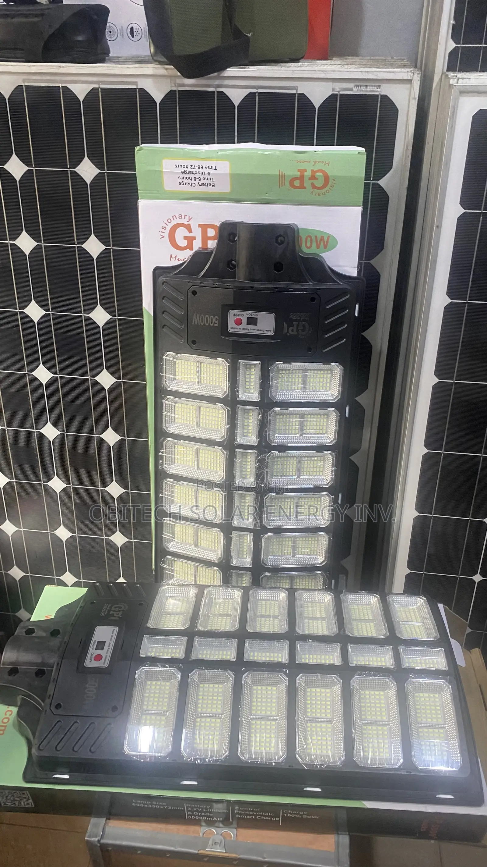 5000W 30-Eyes Solar Street Light