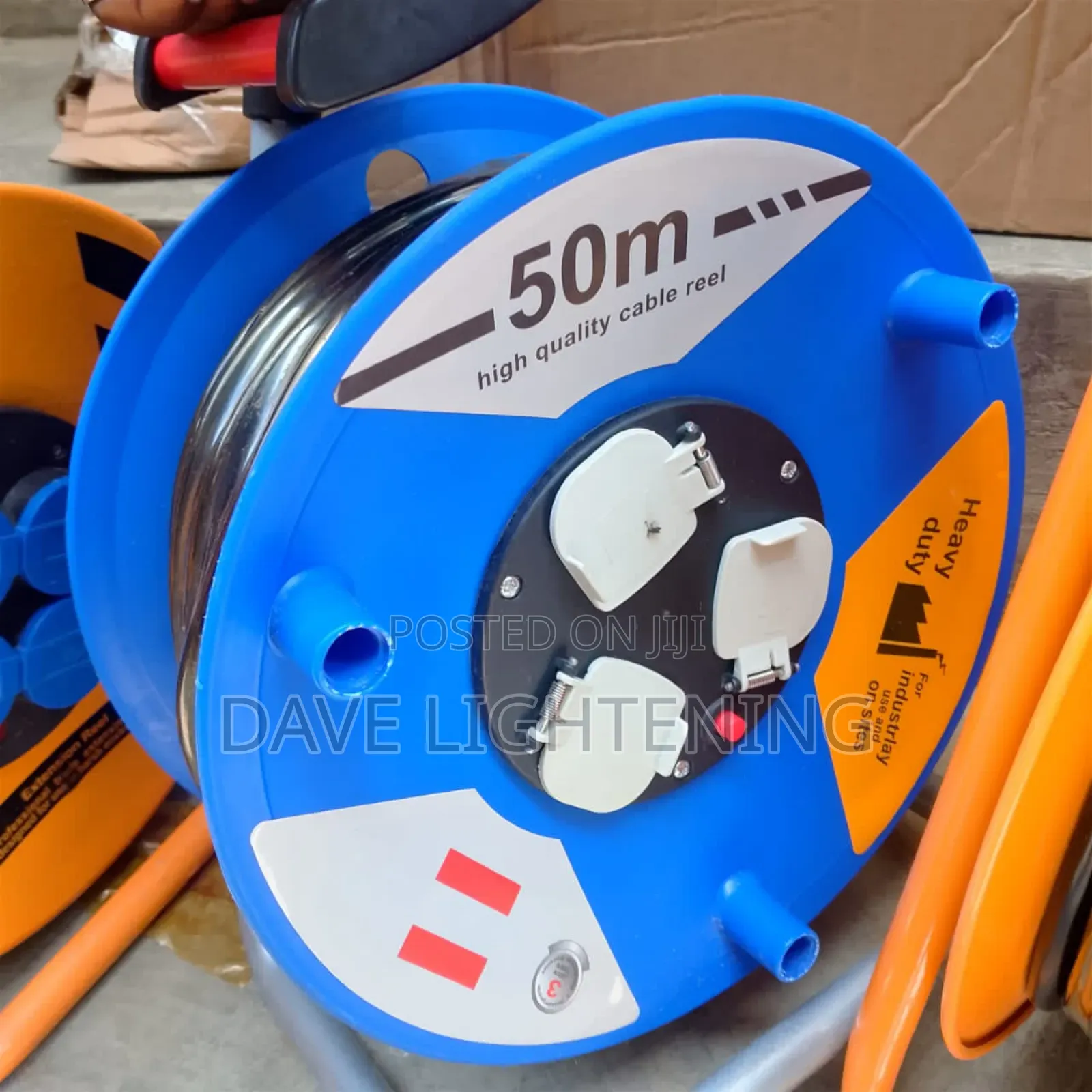 3-Way Power Heavy Duty Industrial Socket