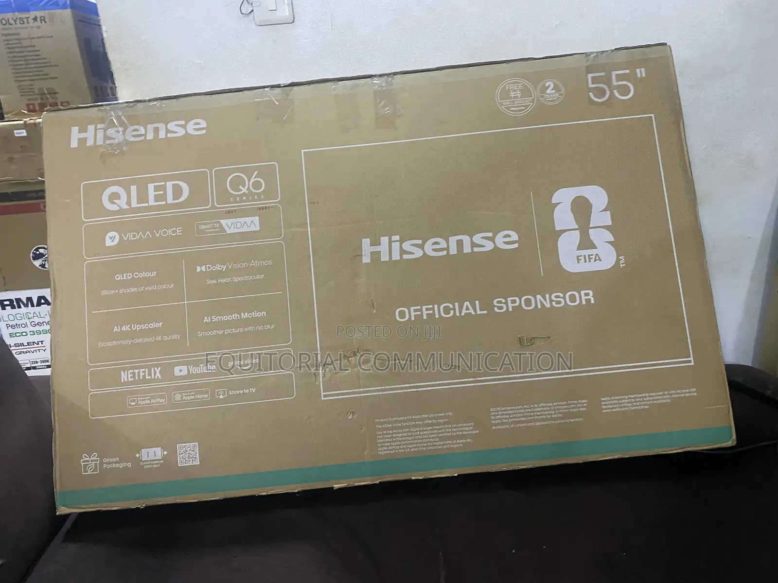 Hisense 55 Inch QLED Family TV
