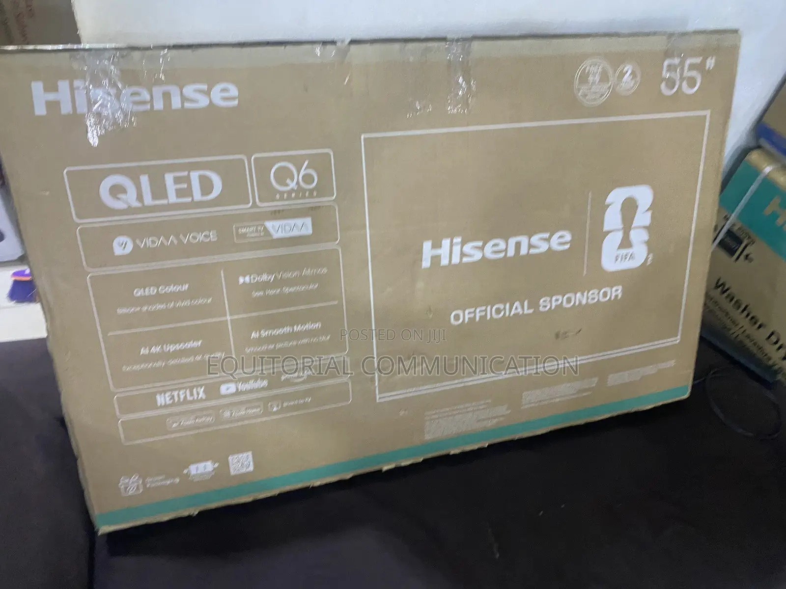Hisense 55 Inch QLED Family TV
