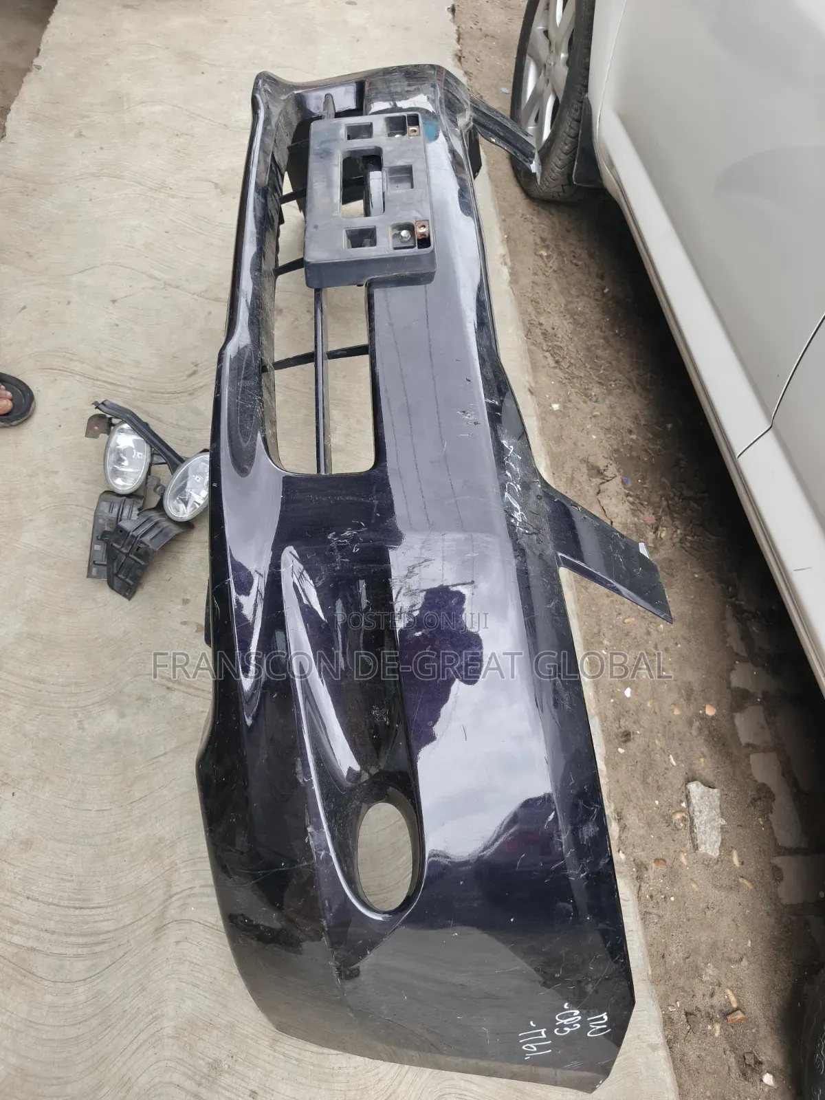 Front Bumper With Fog Lights 2008 Honda Accord