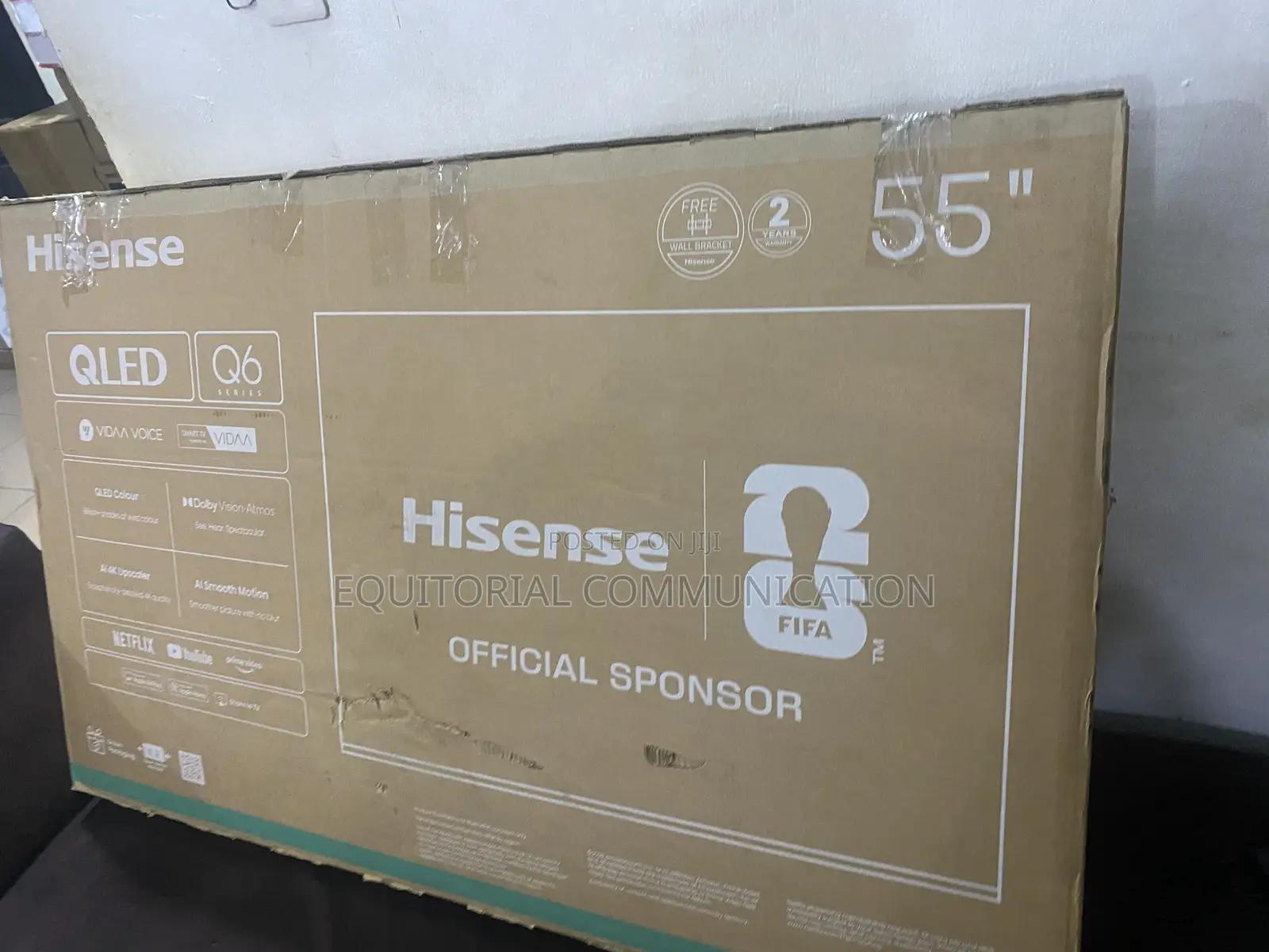 Hisense Smart Television 55 Inches QLED Screen