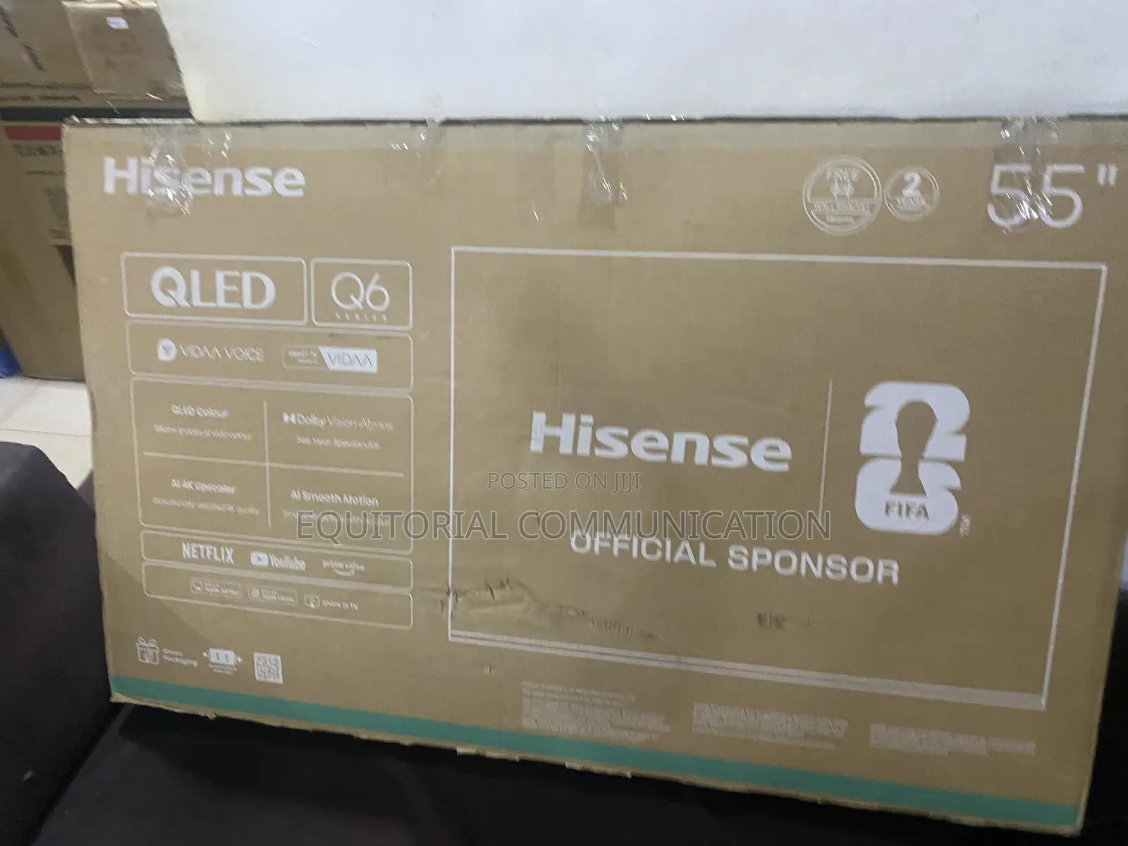 Hisense 55Q61QAVT QLED Viewing Experience TV