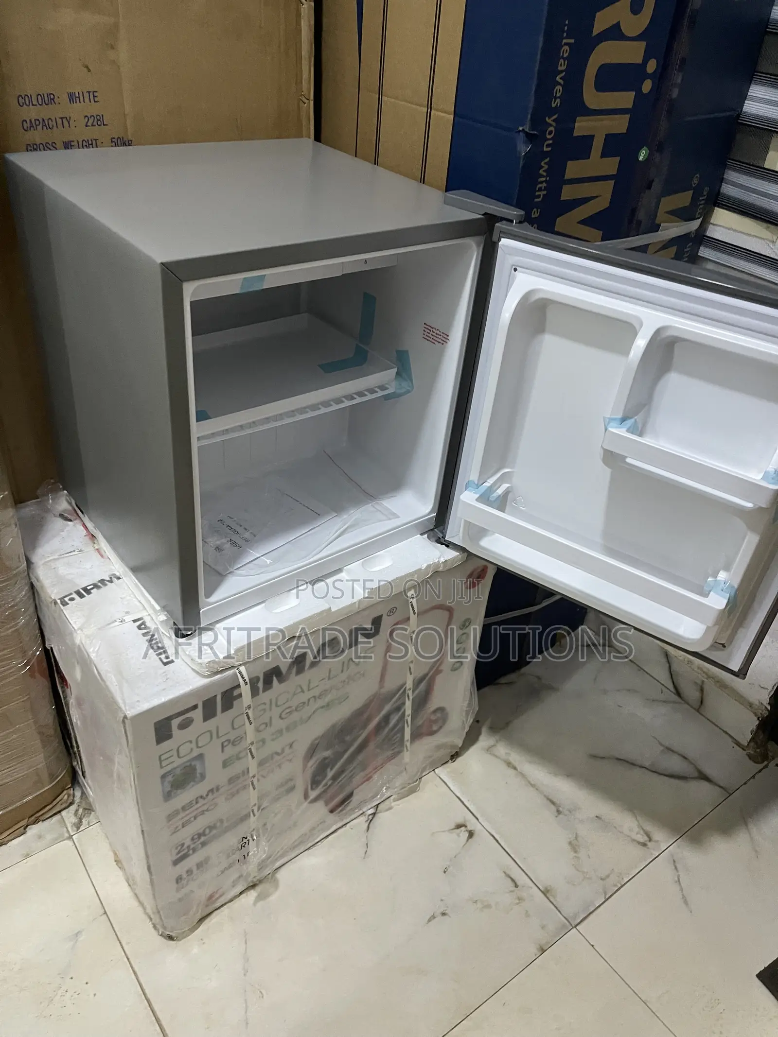 Skyrun 48L Compact Bedside Refrigerator With Ice Box