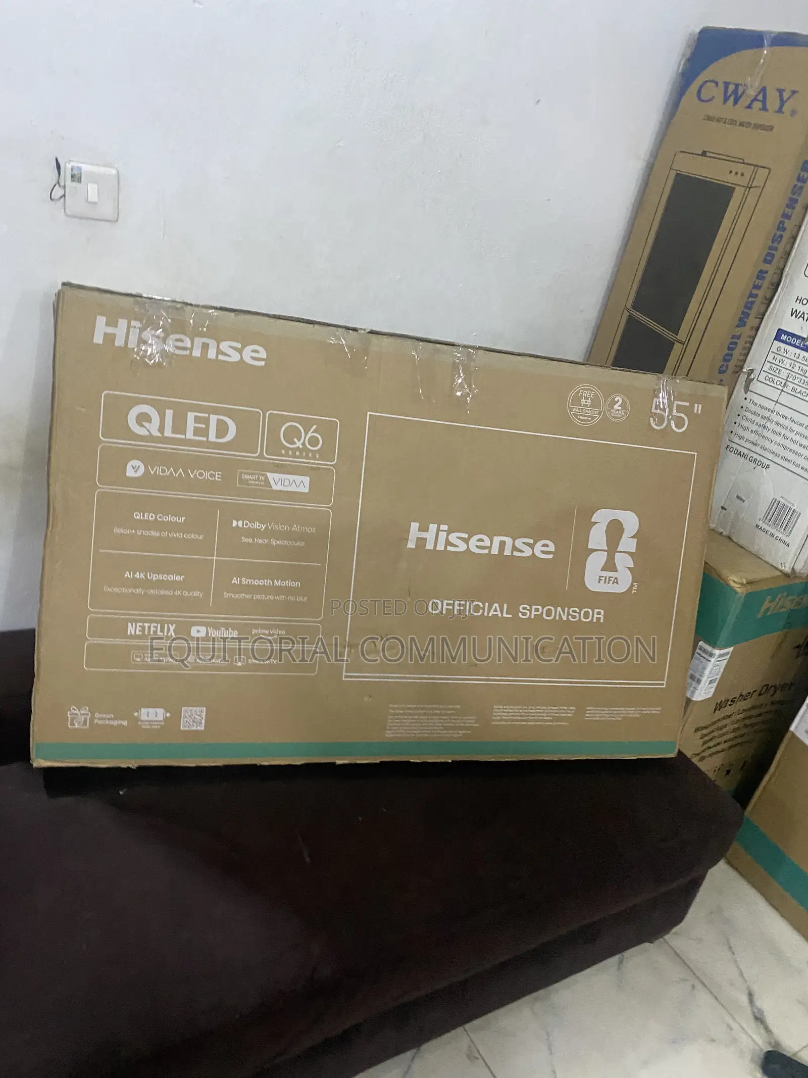 Hisense 55 Inches Premium QLED Screen