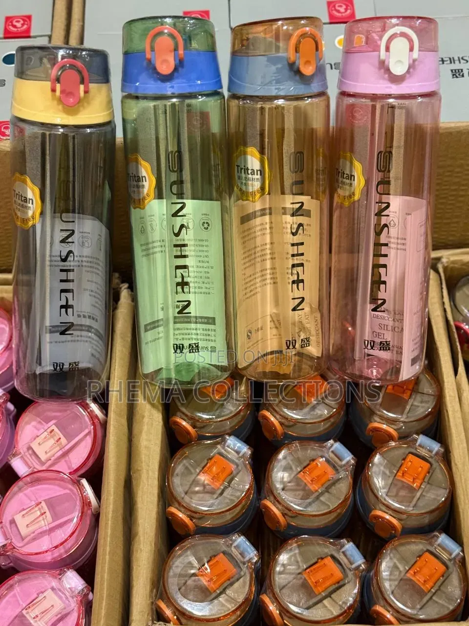 960ml Quality Strong Water Bottle With Straw