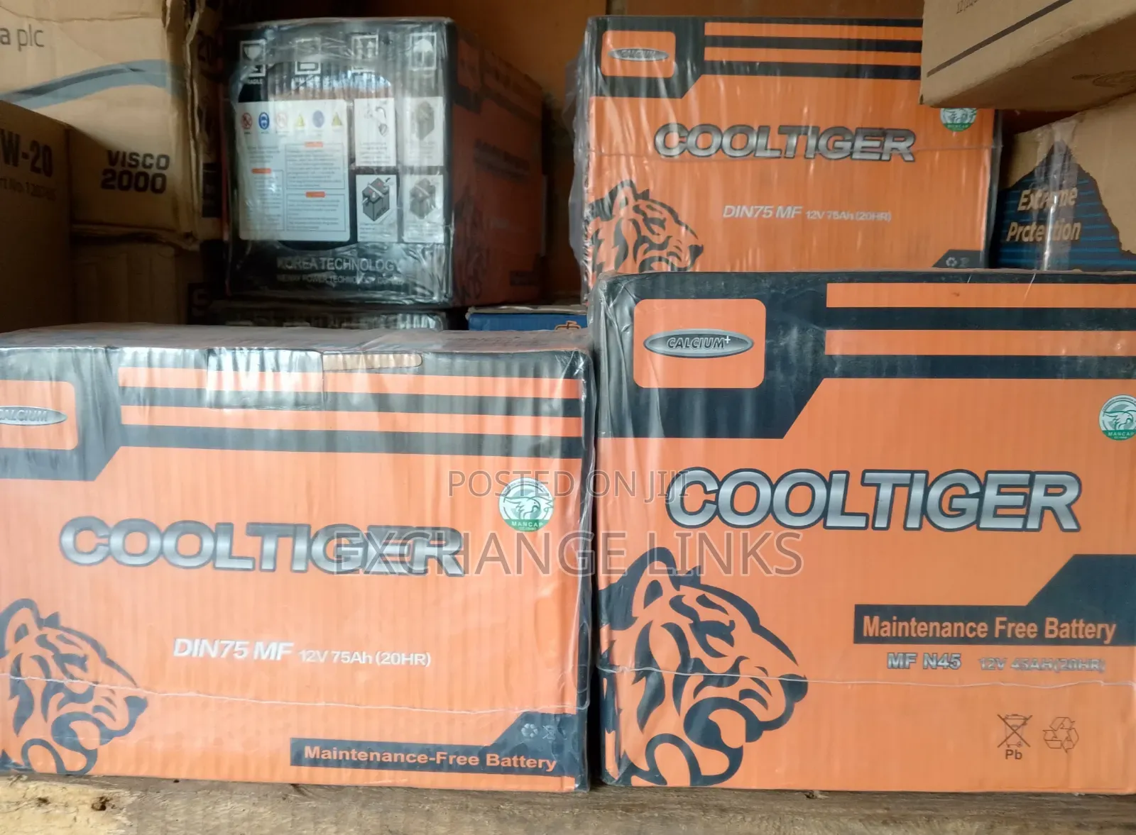 100Ah Korea Battery for Cars, SUVS and Generator