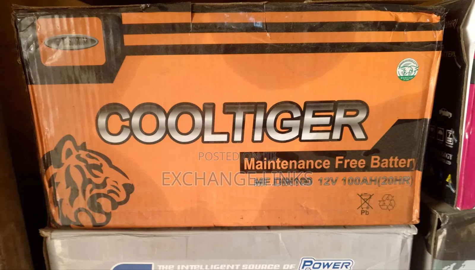 100Ah Korea Battery for Cars, SUVS and Generator