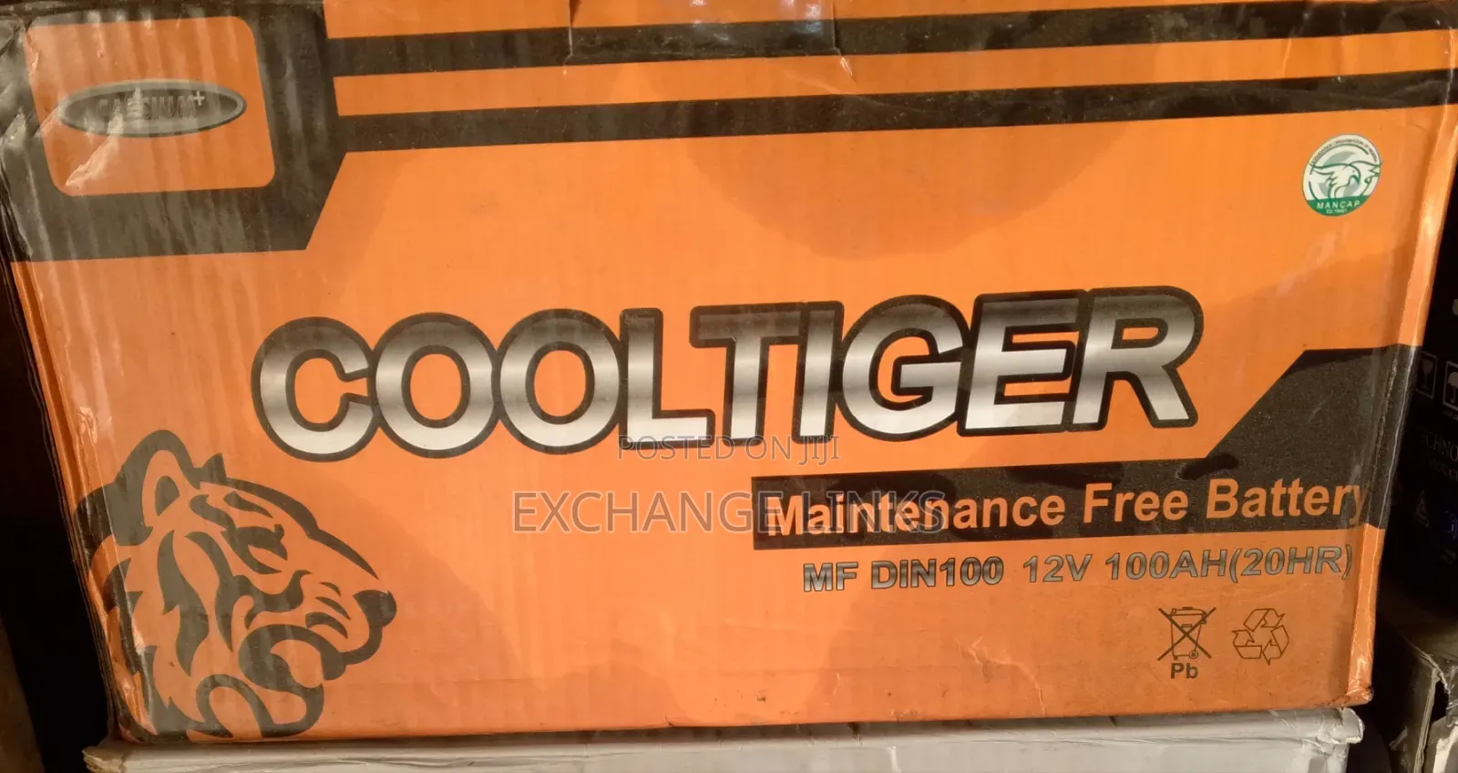 100Ah Korea Battery for Cars, SUVS and Generator