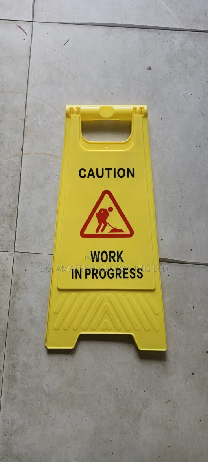Work in Progress Sign