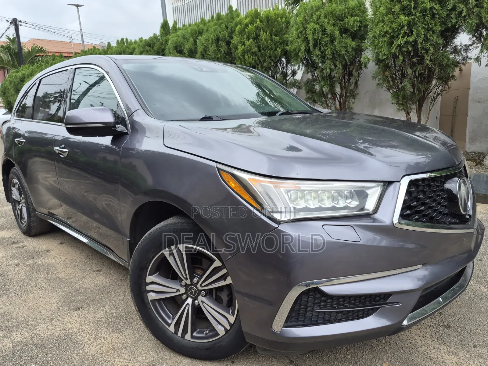 Acura MDX w/Technology & Ent. Pkgs SH-AWD 2018 Gray