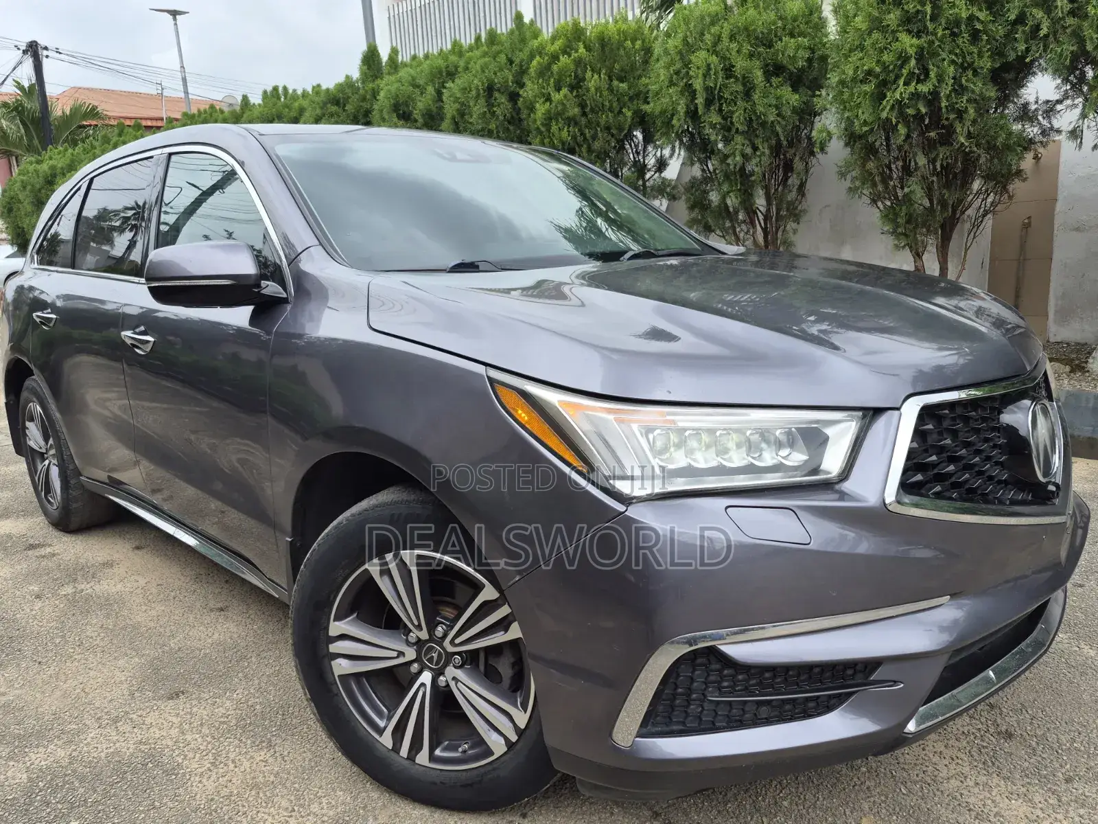 Acura MDX w/Technology & Ent. Pkgs SH-AWD 2018 Gray