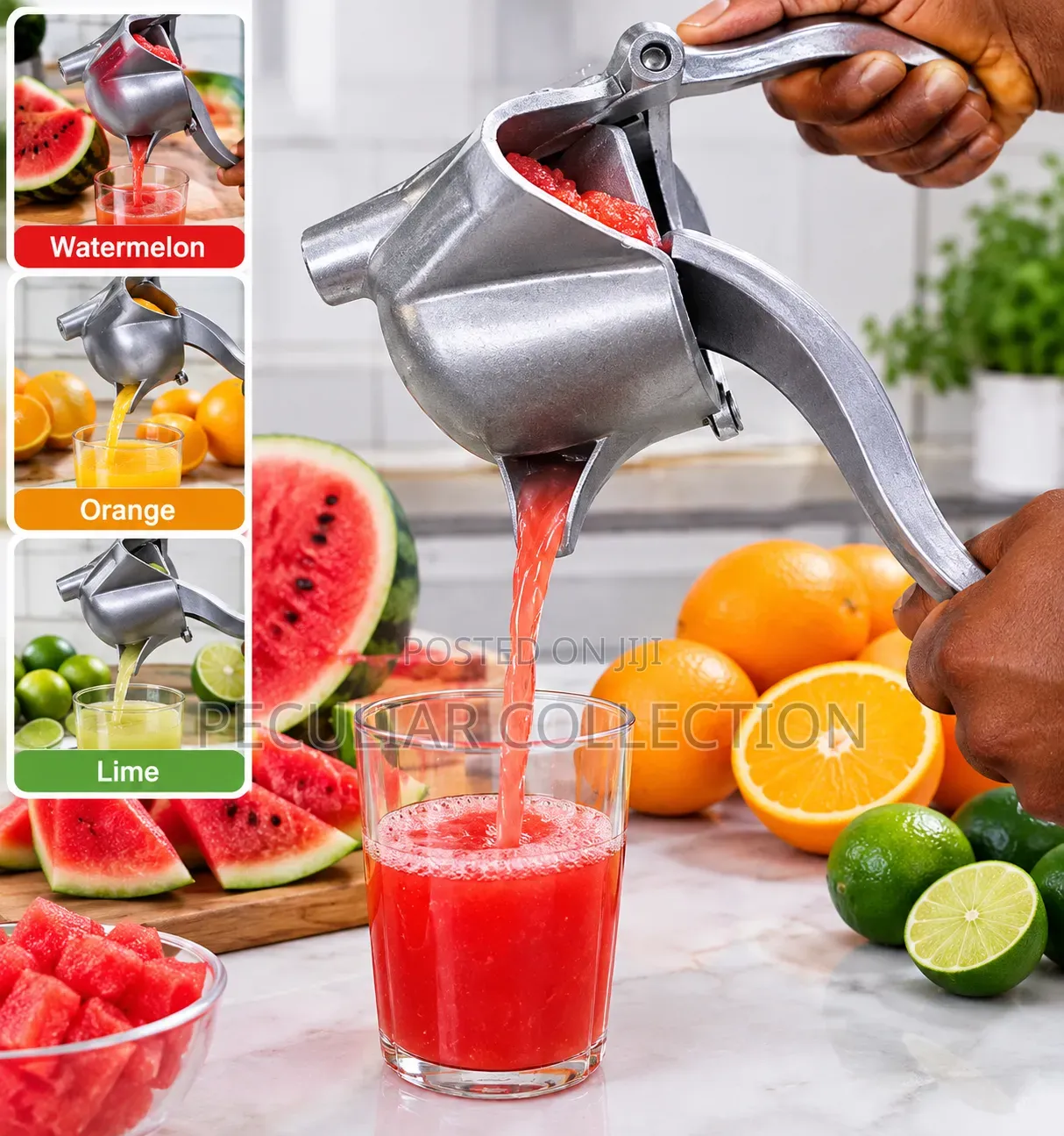 Stainless Fruit Press Extractor - Buy 1, Get 1 Free! Free Delivery