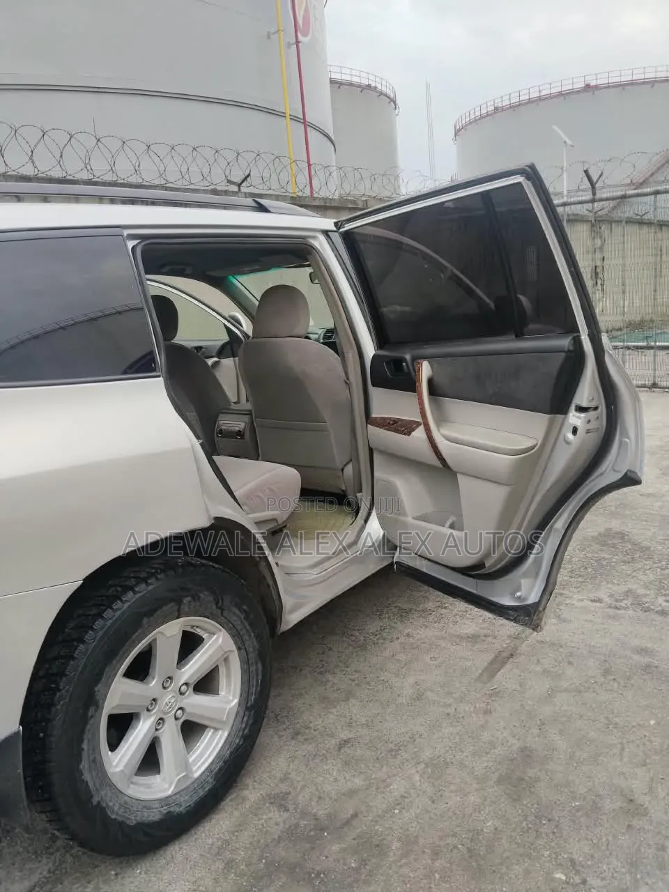 Toyota Highlander 2008 Silver
