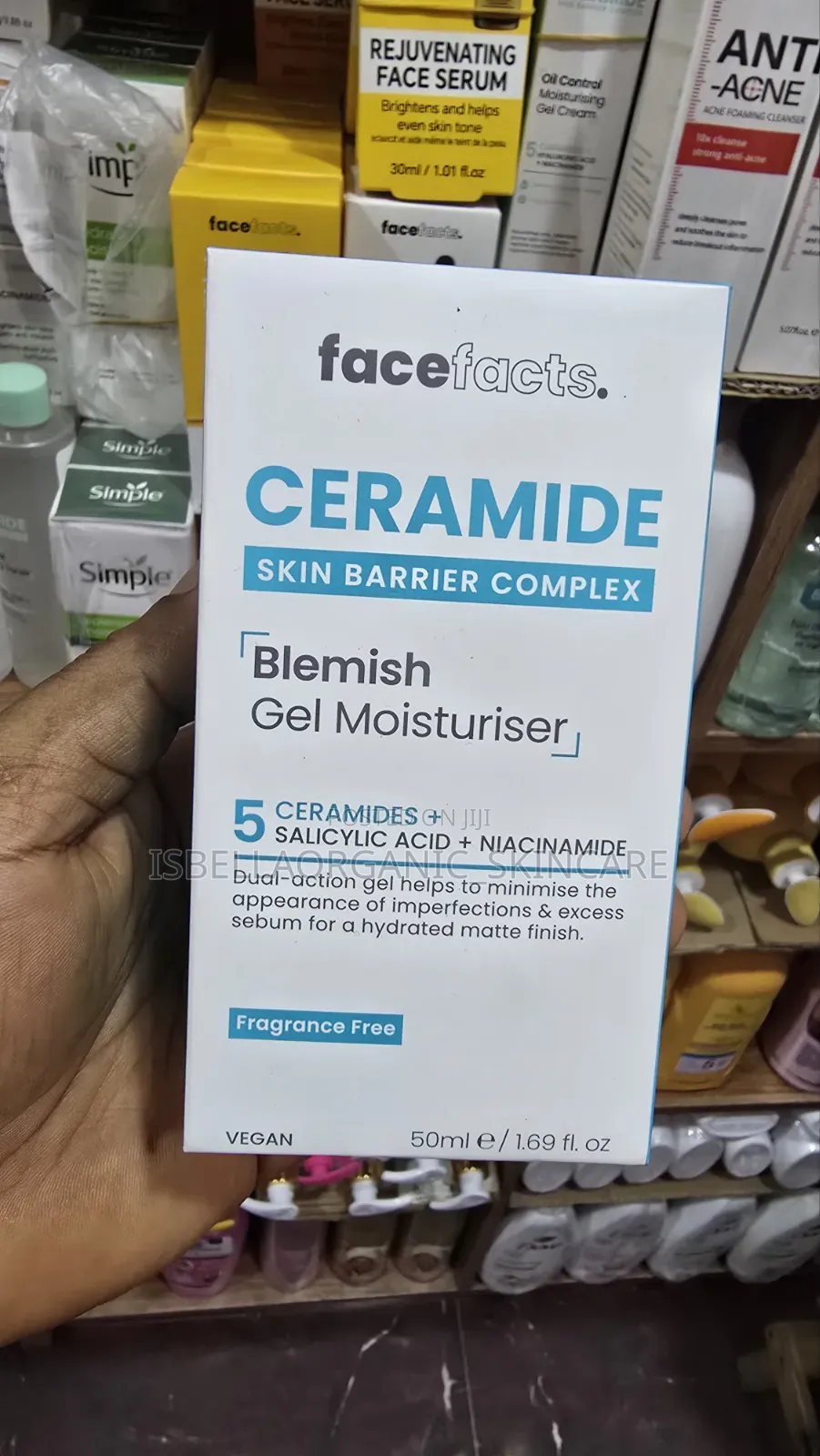 Facefact Ceramide Blemish Gel Moisturizer