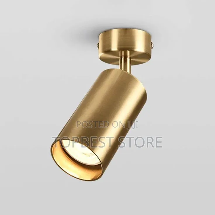 Track Spot Light Gold Body Aluminum Material Quality
